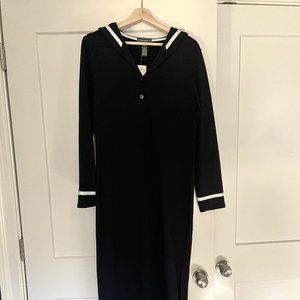 NWT_Ralph Lauren Jersey Knit Sailor Maxi Dress